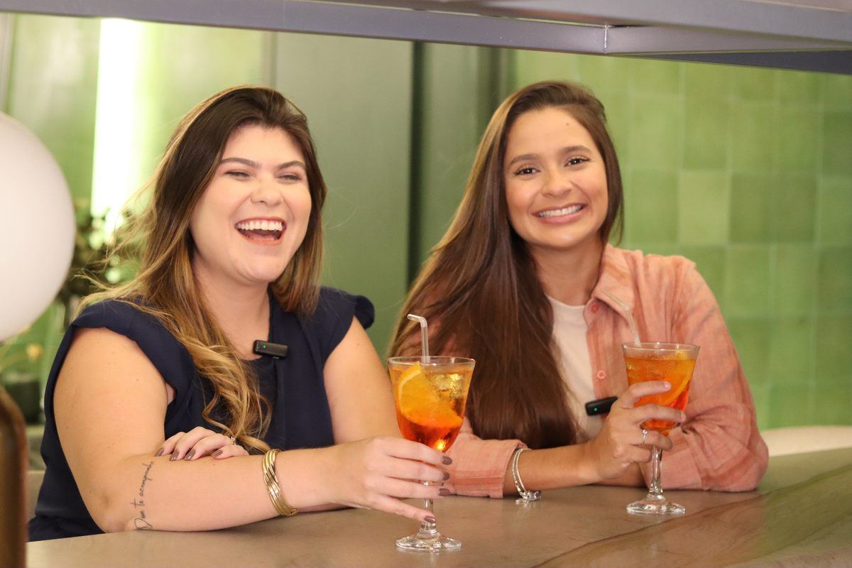 Teacher Lívia e Luiza, idealizadoras do Destino Fluência